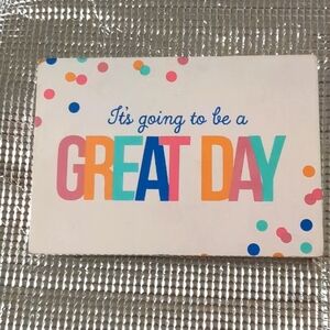 Wall art "it's going to be a good day"
